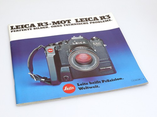 Original leitz leica prospekt - leica,