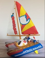 GADGET DISNEY-2005-IL CATAMARANO DI PAPERINO-BLISTERATO+FUMETTI-2589-90-91-92