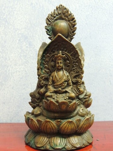 Statua orientale bronzo - statua,