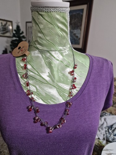 Collana realizzata con perle