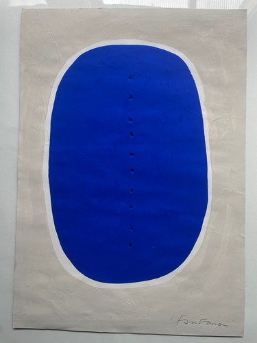 Lucio fontana quadro originale - fontana,