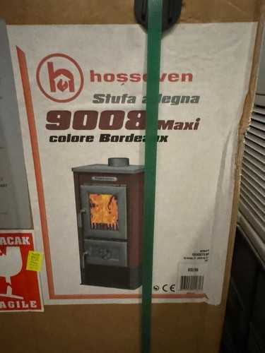 Stufa legna ghisa nuova - in,