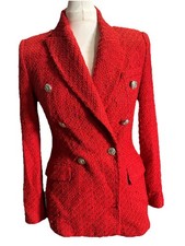Giacca blazer ZARA rosso
