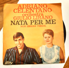 ADRIANO CELENTANO / ORCHESTRA GIULIO LIBANO - NATA PER ME (JOLLY 45 GIRI 7'')