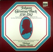 LP Johann Christian Bach - Konzert per Flauto, Fagotto+Orchestra,Müller-brühl