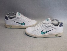 Nike Court Tradition 2 scarpe da ginnastica UK 7/ EU41 pelle bianca 315161-131 / 2009