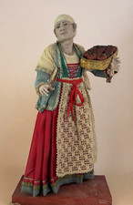 Donna Cammino Procidana 36 Cm