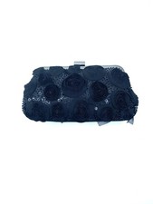 Pochette Moonlight nera fiori