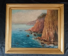 Antico Dipinto olio su tela