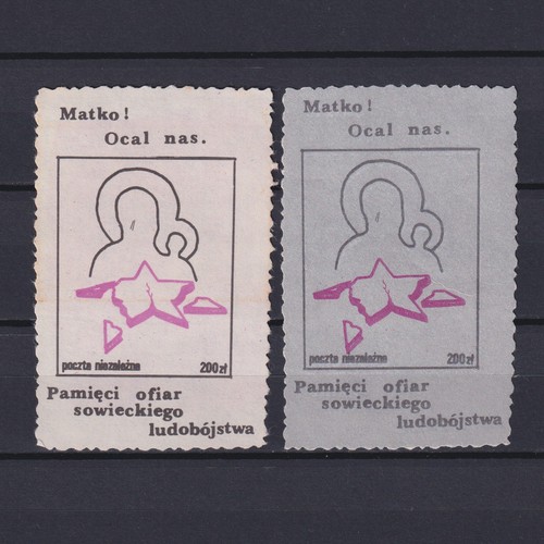 Polonia etichette postali - etichette,