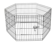 Recinto in Metallo Per Conigli, Roditori e Cani di Piccola Taglia
