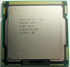 Processore Intel Core i7 Quad Core i7-880 3,06 GHz / 8 MB socket LGA1156 SLBPS