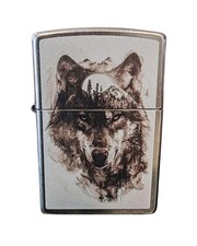Accendino Zippo Wolf Stare
