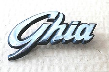 GHIA - Distintivo portellone