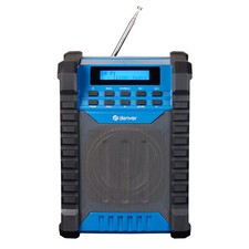 Denver WRD-60 radio da cantiere Bluetooth DAB/FM IP54 nero blu spedizione gratuita