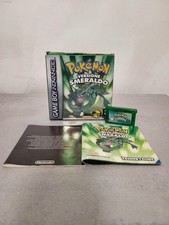 POKEMON VERSIONE SMERALDO Game Boy Advance GBA PAL ITA BOXATO ORIGINALE