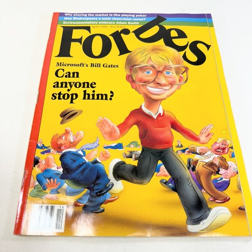 Forbes magazine april 1991 - magazine,