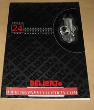 DELLORTO MANUALE 24  REGOLAZIONE CARBURATORI MOTOVEICOLI ORIGINALE