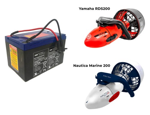 Batteria seascooter yamaha - seascooter,