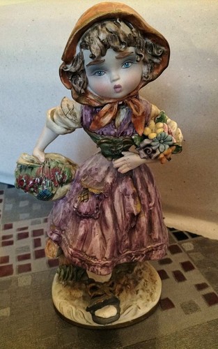 Statua porcellana capodimonte - porcellana,