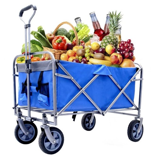 Outdoor folding hand cart - hand,