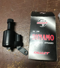 DINAMO DX FANALINO FANALE CON 2 FILI BICICLETTA RETRO' EPOCA OLANDA GRAZIELLA