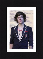 8X6 Mount HARRY STYLES Signed