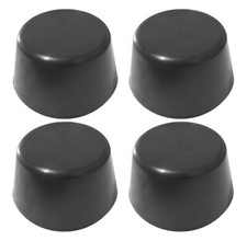 SET  4 TAMPONI in GOMMA x PONTI SOLLEVATORI ANCHE per AUTO Elettriche MADE ITALY