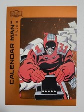 Calendario Uomo 2025 Metal