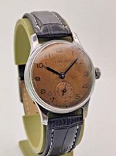 Orologio Vintage Pobeda Quadrante Salmone 2 MChZ 2602 Meccanico Sovietico URSS Raro