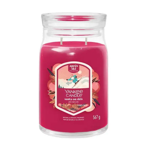 Yankee candle santa skis - yankee,