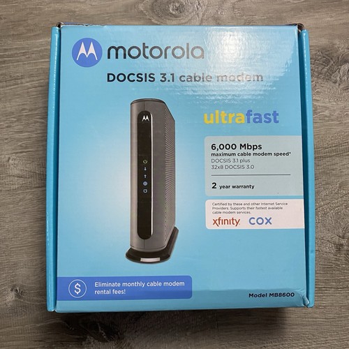 Motorola docsis modem via - 3.1,