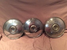 Rarissimo lotto 3 copri mozzo copricerchio borchia Fiat 600 anni 60 collezione