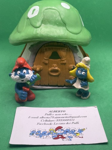 Puffi smurfs smurf casa - smurf,