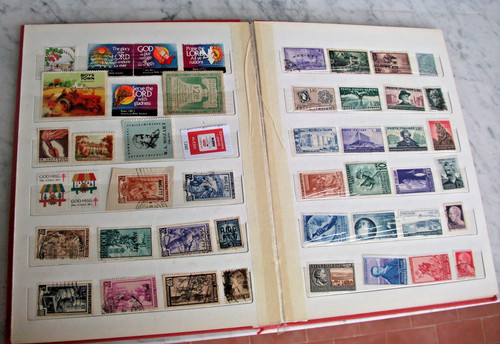 Album rosso pagine lotto - 7,