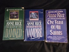 Vinatge Anne Rice 3 books