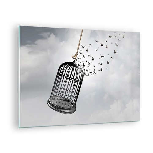 Quadro vetro 70x50cm - su,