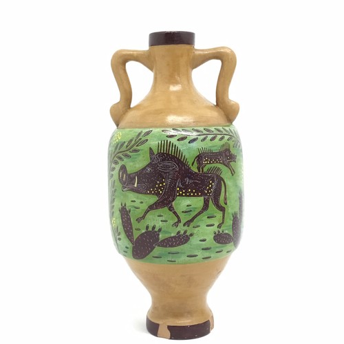 Anfora istoriata ceramica - anfora,