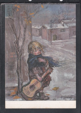 Cartolina Bambino Chitarra
