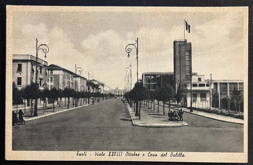 Cartolina epoca forli - cartolina, d'