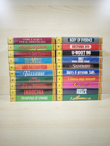 Lotto vhs grandi - vhs, "i