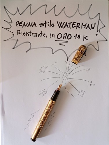 Penna stilografica waterman - stilografica, 42