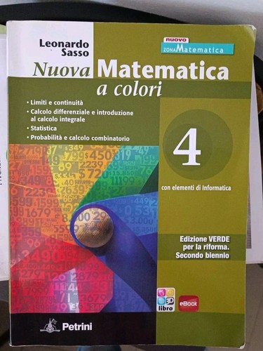Nuova matematica colori - nuova, 4