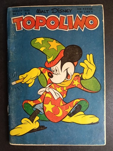 Topolino libretto originale - topolino,