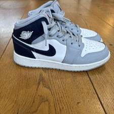 Nike air jordan 1 mid grigio e
