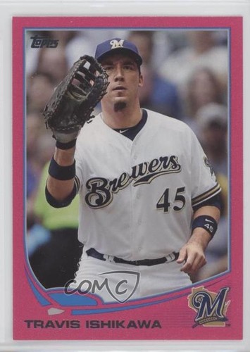 2013 topps pink travis - topps, 34/50