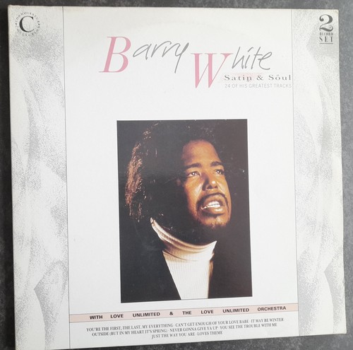 Barry white best satin - white,
