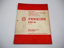 Lista ricambi motore Perkins