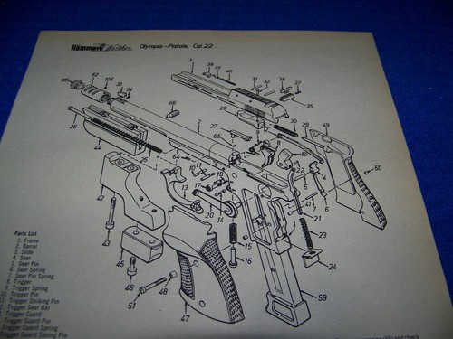 Hammerli walther olympia - olympia, (.22)
