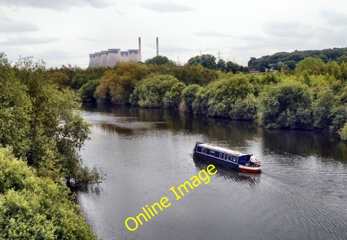 Photo 6x4 narrow boat - narrow,